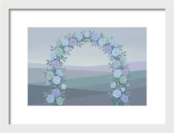 Fragrant Rose Arbor Archway