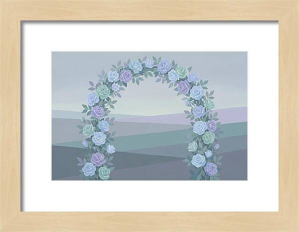 Fragrant Rose Arbor Archway