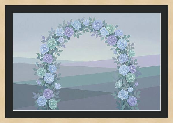 Fragrant Rose Arbor Archway