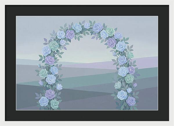 Fragrant Rose Arbor Archway