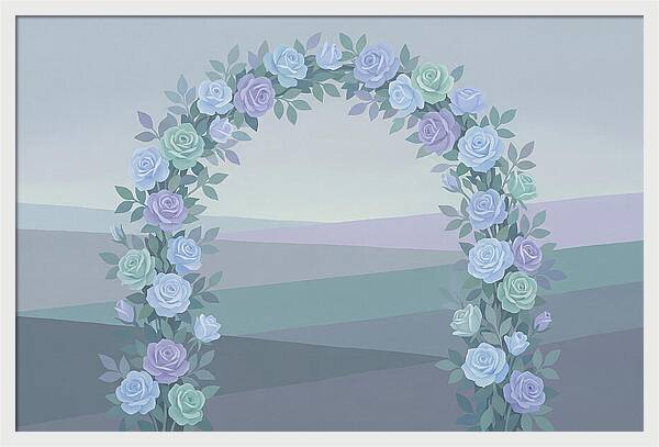 Fragrant Rose Arbor Archway