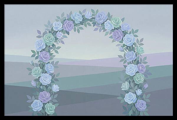 Fragrant Rose Arbor Archway