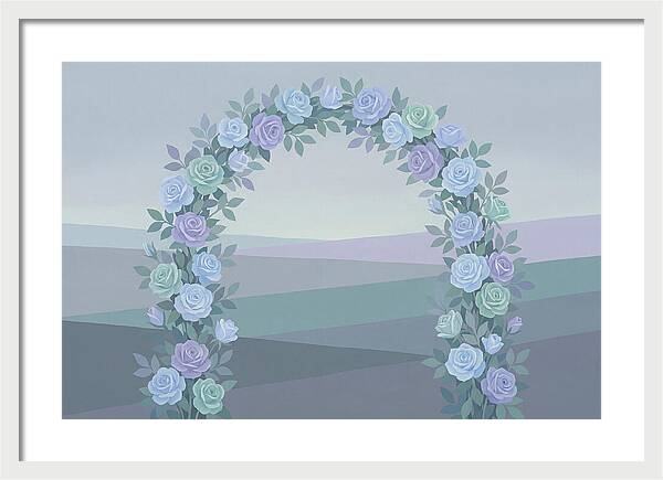 Fragrant Rose Arbor Archway