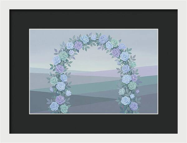 Fragrant Rose Arbor Archway