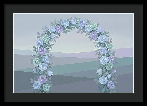 Fragrant Rose Arbor Archway