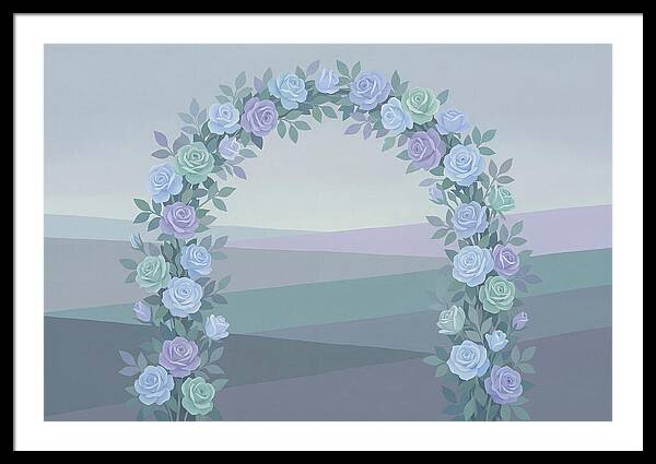Fragrant Rose Arbor Archway