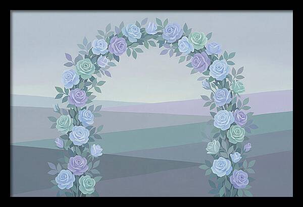 Fragrant Rose Arbor Archway