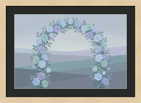 Fragrant Rose Arbor Archway