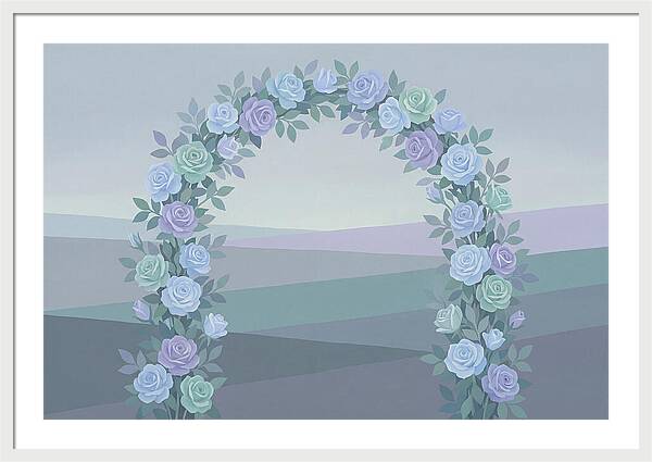 Fragrant Rose Arbor Archway