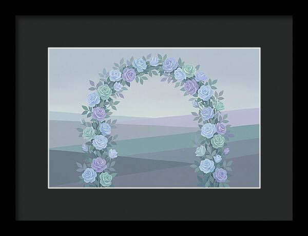 Fragrant Rose Arbor Archway
