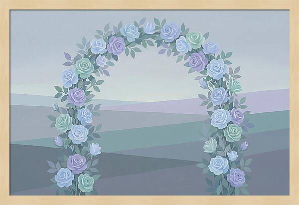 Fragrant Rose Arbor Archway