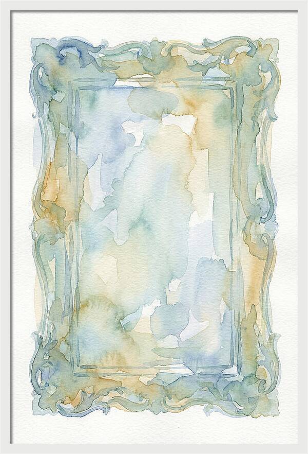 Framed Watercolor Dream