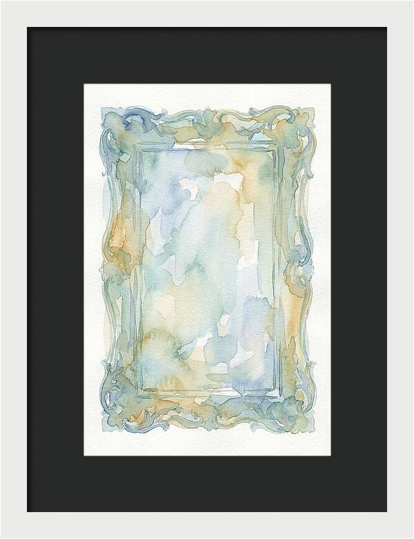 Framed Watercolor Dream