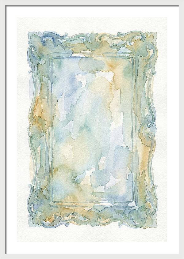 Framed Watercolor Dream