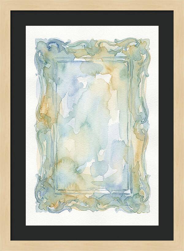 Framed Watercolor Dream