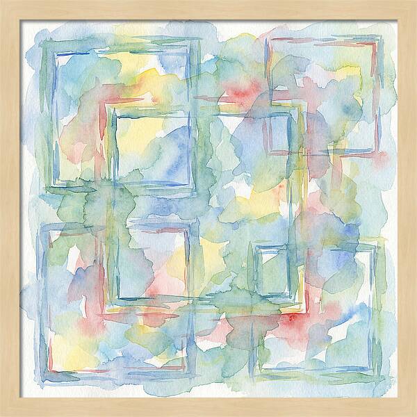 Framed Watercolor Dreams