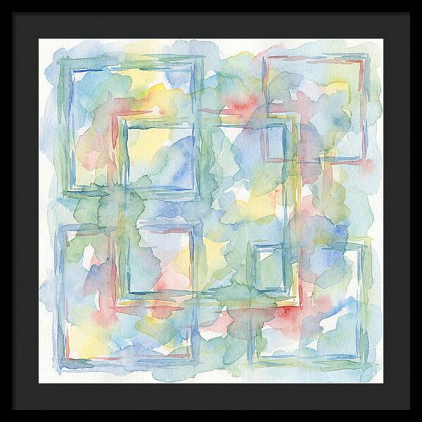 Framed Watercolor Dreams