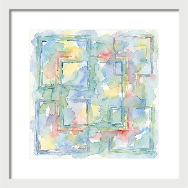 Framed Watercolor Dreams
