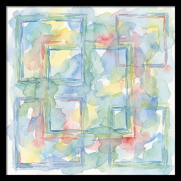 Framed Watercolor Dreams