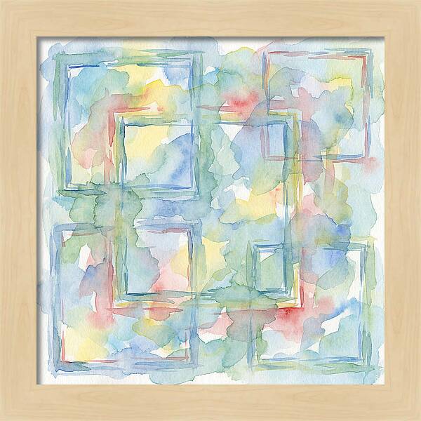 Framed Watercolor Dreams