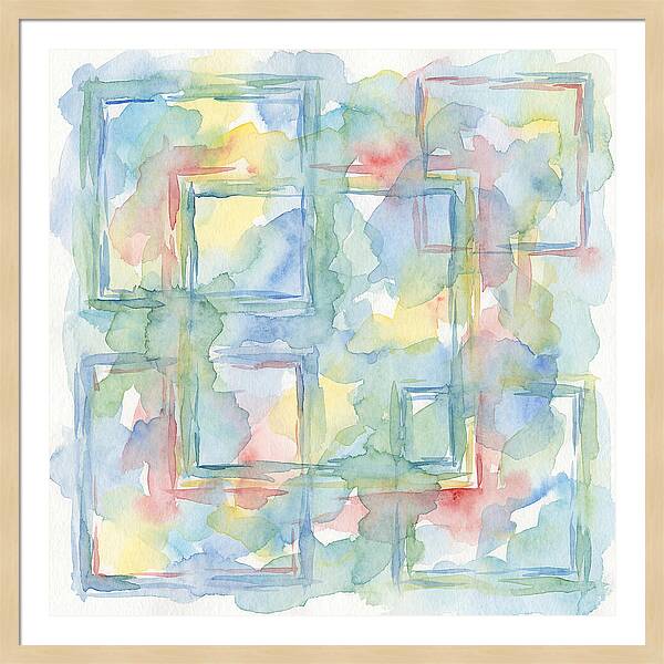Framed Watercolor Dreams