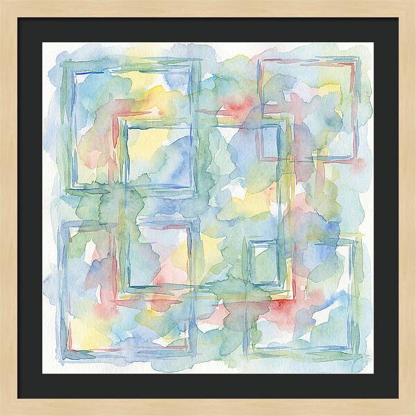 Framed Watercolor Dreams