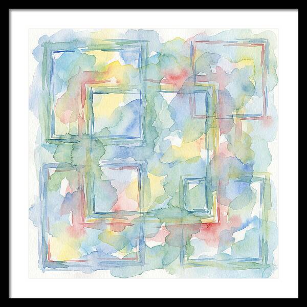 Framed Watercolor Dreams