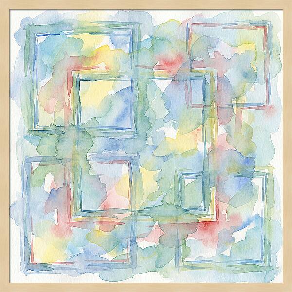 Framed Watercolor Dreams