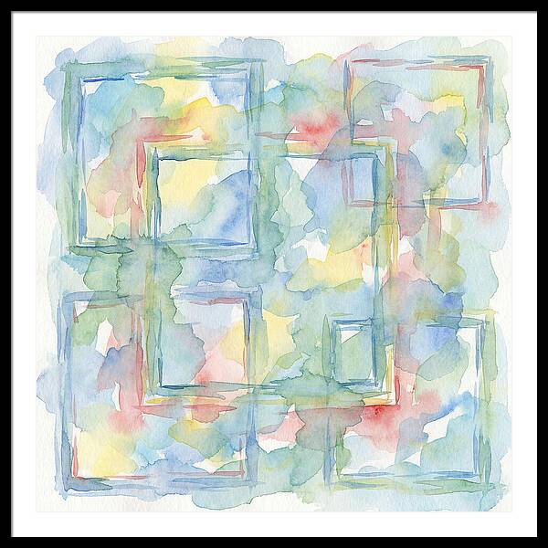 Framed Watercolor Dreams