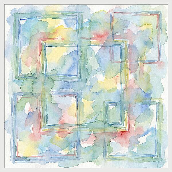 Framed Watercolor Dreams