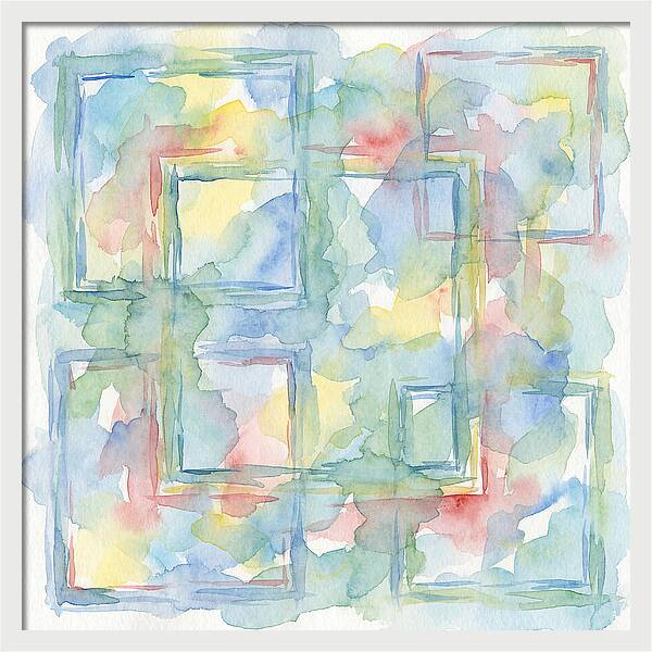 Framed Watercolor Dreams