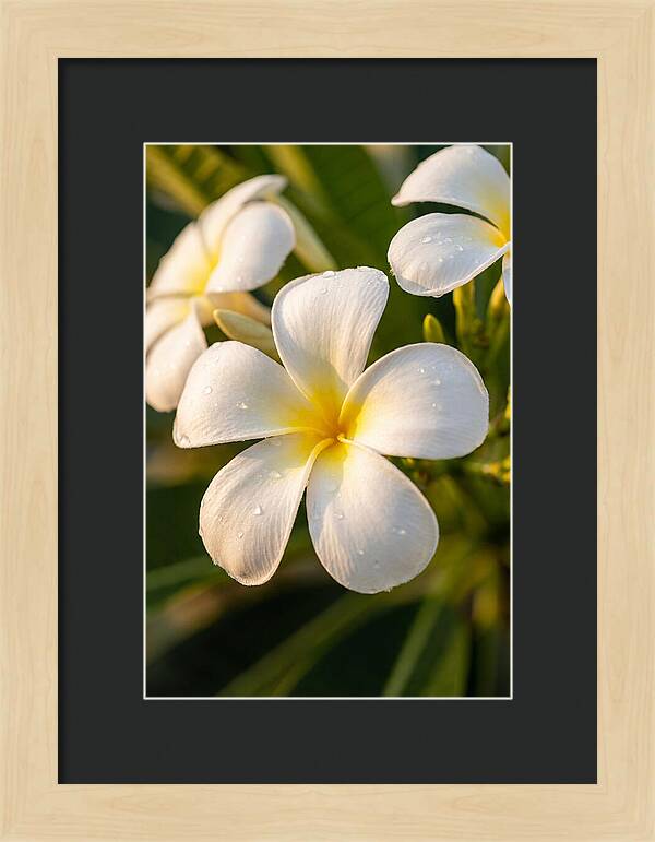 Frangipani Blossoms In Bali