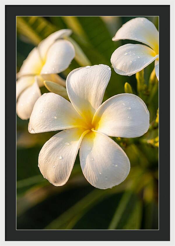 Frangipani Blossoms In Bali