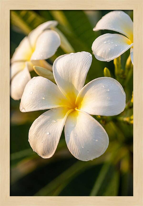 Frangipani Blossoms In Bali