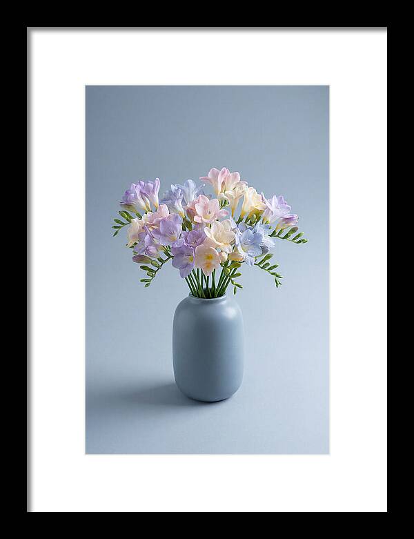 Freesia Arrangement In Pastel Colors