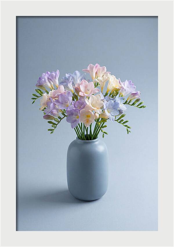 Freesia Arrangement In Pastel Colors