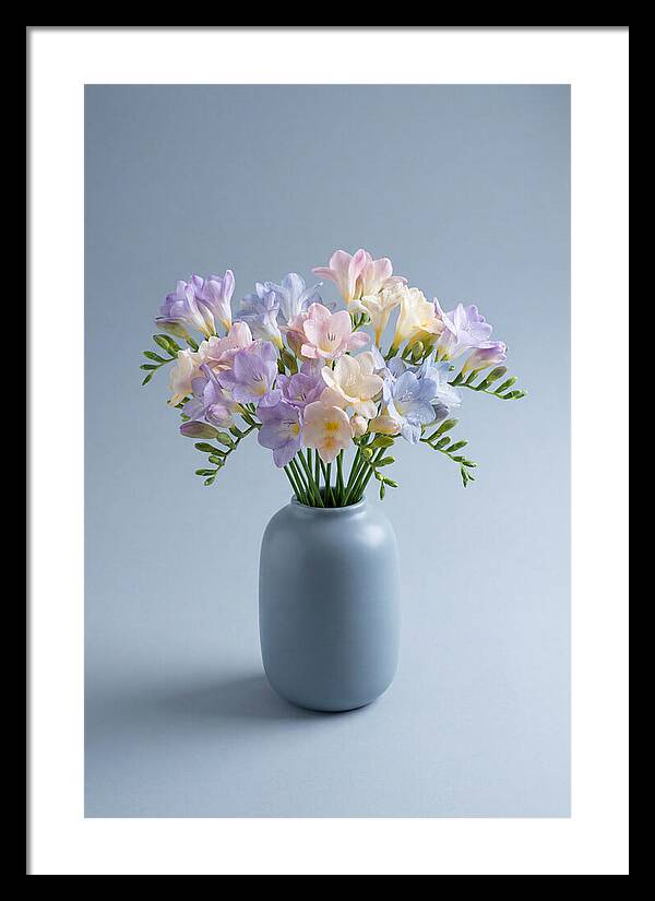 Freesia Arrangement In Pastel Colors
