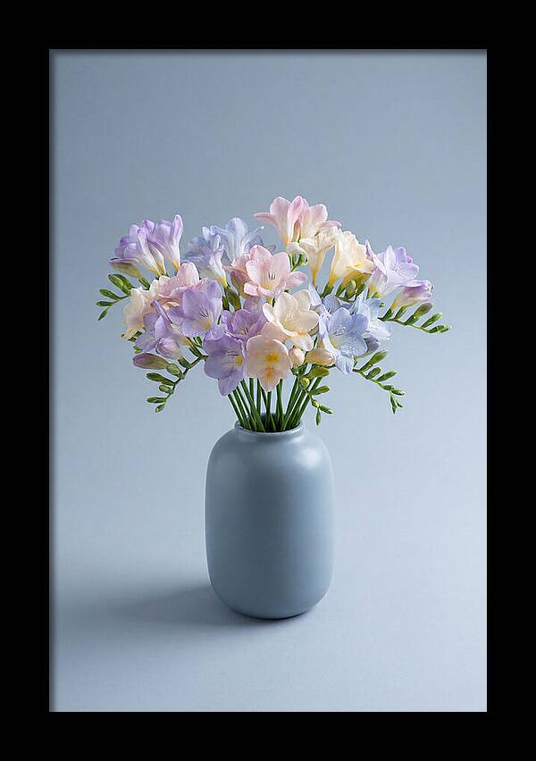 Freesia Arrangement In Pastel Colors