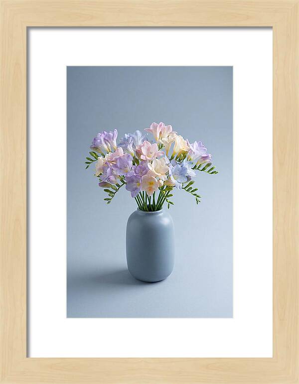 Freesia Arrangement In Pastel Colors