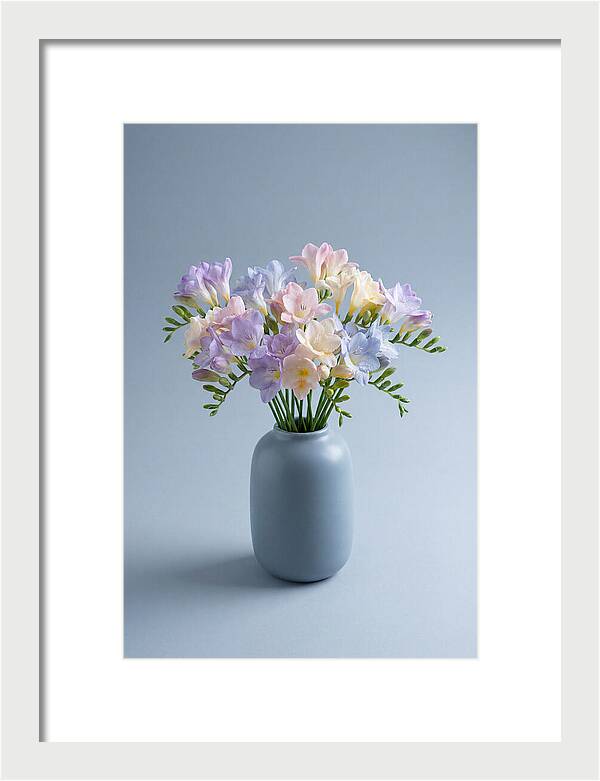 Freesia Arrangement In Pastel Colors