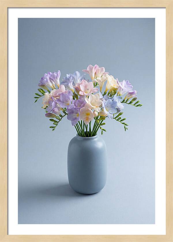 Freesia Arrangement In Pastel Colors