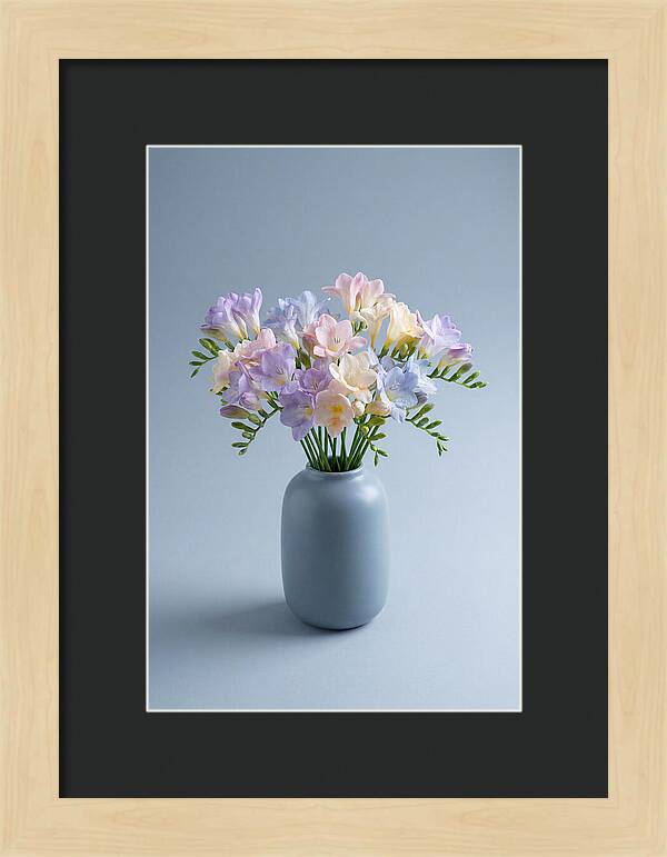 Freesia Arrangement In Pastel Colors