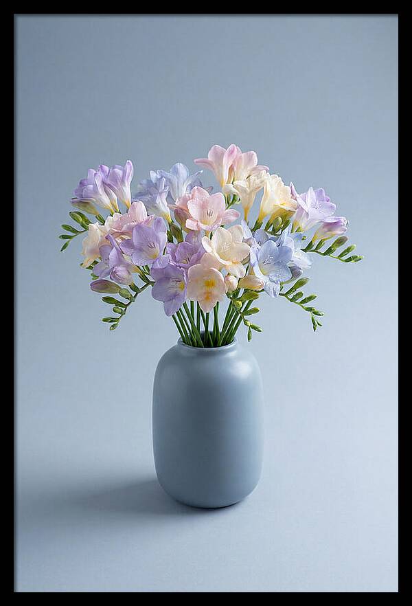 Freesia Arrangement In Pastel Colors