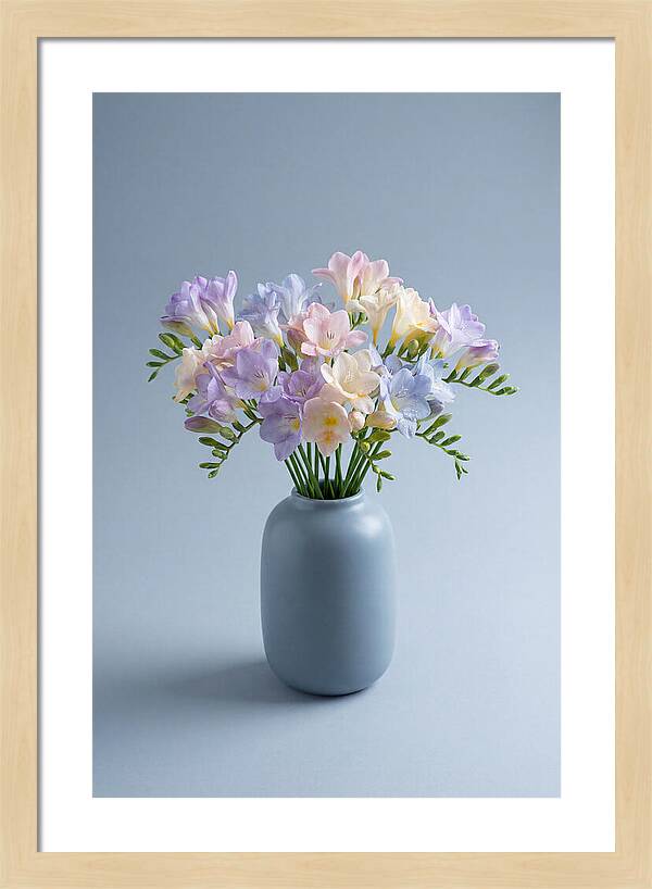 Freesia Arrangement In Pastel Colors