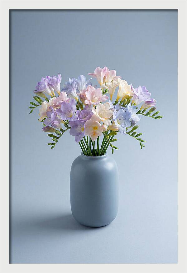 Freesia Arrangement In Pastel Colors