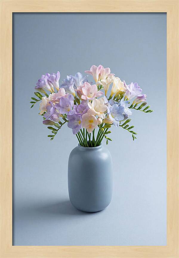 Freesia Arrangement In Pastel Colors
