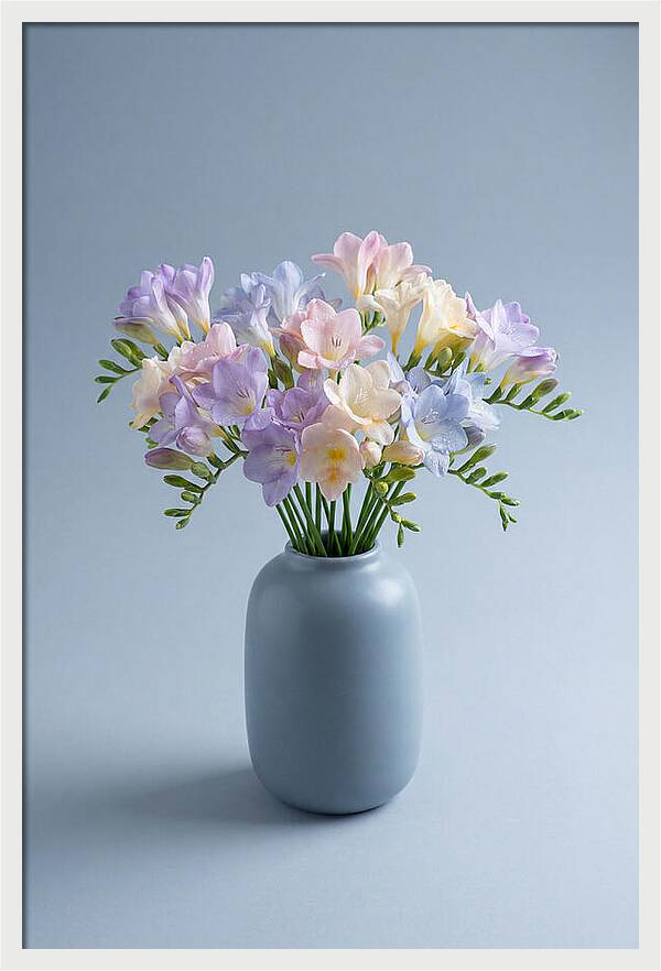 Freesia Arrangement In Pastel Colors