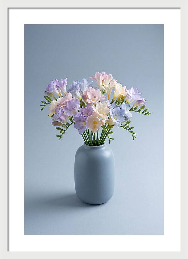 Freesia Arrangement In Pastel Colors