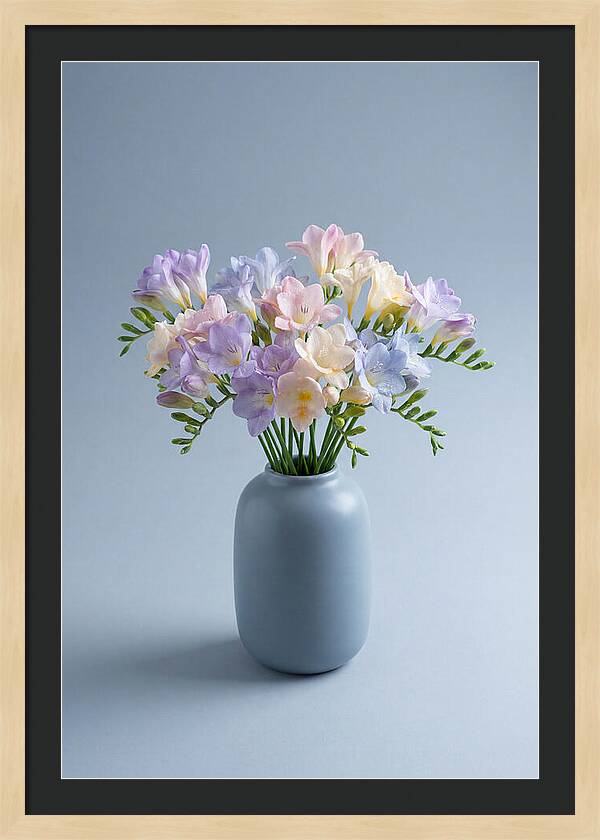 Freesia Arrangement In Pastel Colors
