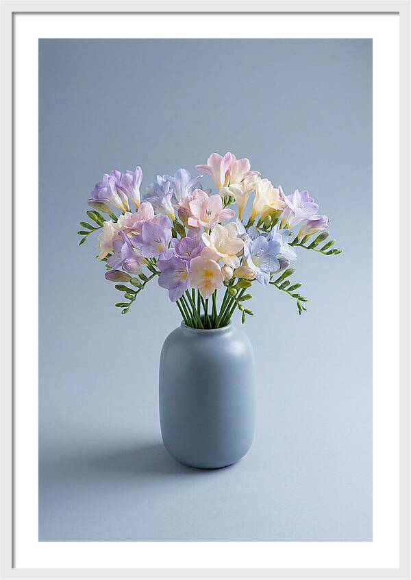 Freesia Arrangement In Pastel Colors
